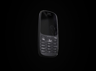Nokia 105 3d 3d art 3d branding 3d model blender branding product design product visualisation