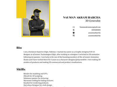 Resume Design