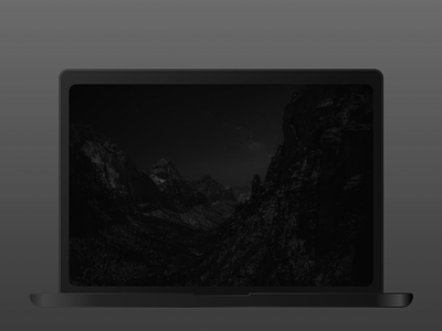 Dark mockup design for Laptop. branding dark dark design design illustration ui uidesign ux uxdesign