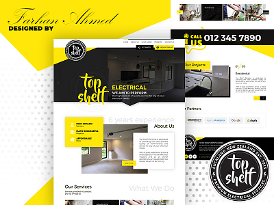 Top Shelf design ui ui design ux ux design web web design website website design