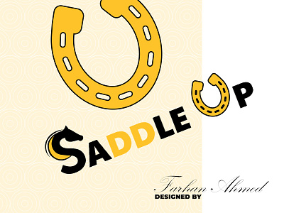 Saddle Up horse logo logo logo design logodesign logos saddle