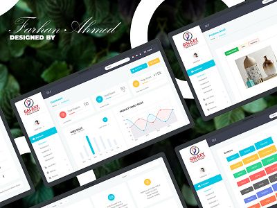 Galaxy Home Decor crm portal crm software dashboad dashboard design dashboard ui logodesign software software design ui design ux design