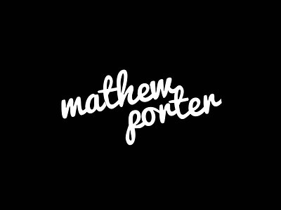 Mathew Porter Logo branding design logo