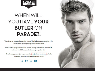 Butlers on Parade