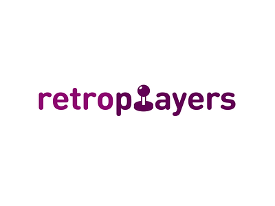 RetroPlayers Logo branding gaming logo