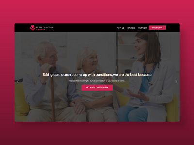 Healthcare Brand - Landing Page