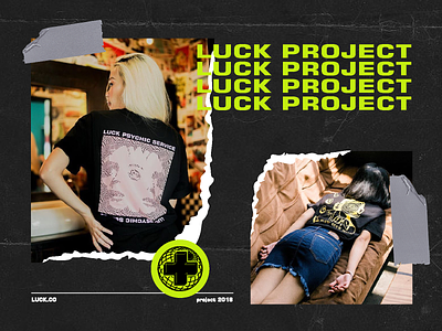 Luck.co project t-shirt