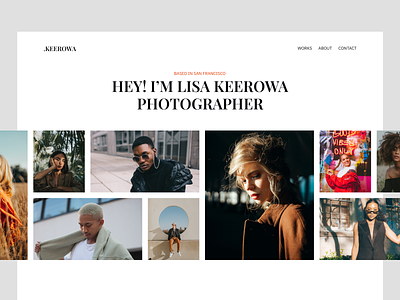 Keerowa - Photography Website Template