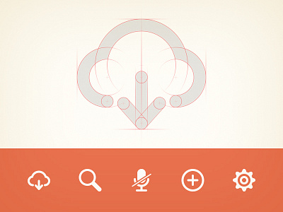 Icons app clean design flat glyph icon icons minimal set ui user interface web