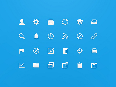UI Icons app collection glyphs icon icons palantir set simple ui web