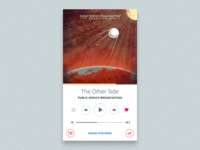 Music Player By Marina Romashkevich On Dribbble - music stats