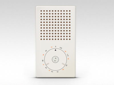 Braun T3 Pocket Radio braun braun t3 dieter rams radio ui user interface