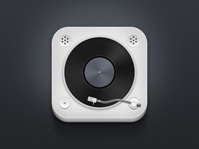 Music App Icon app icon ios iphone music music player player ui