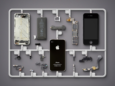 iPhone iphone kit model kit