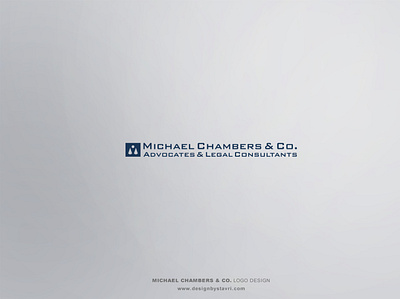 Michael Chambers & Co. Logo Design advocates branding consultant cyprus graphic design law firm lawyers legal adviser logo logotype stationery