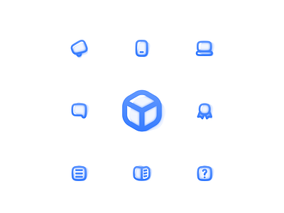 Internet icon set