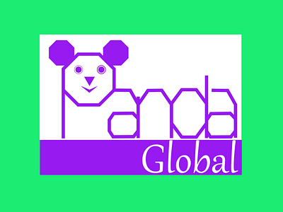 Day 3: Panda Logo - Panda Global-version 2 dailylogochallenge graphic design logo panda logo