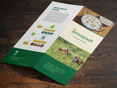 2 Folds Vertical Brochure: Annapaat Agro 2 folds brochure agro company agro tech agrobiodiversity annapaat annapaat agro bhajumahesh branding brochure design food company illustration logo marketing materials nepal nepali nepali design publicity design vector vertical brochure