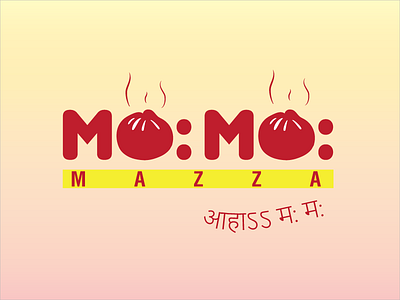 Logo Momo Mazza By Mahesh Shrestha On Dribbble