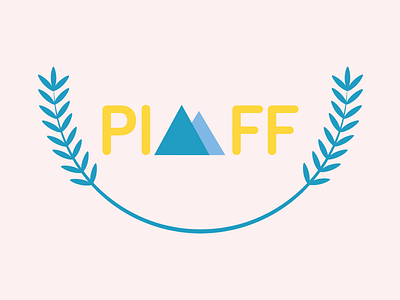 PIMFF- Pokhara International Mountain Film Festival designer from nepal logo design logo design in nepal pimff visual identity