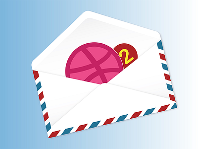 2 Dribbble Invitations