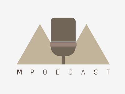 M-PODCAST LogoArtboard 1 01 audio fm logo audio logo design illustration logo design logo design branding nepali design nepali podcast podcast logo visual identity