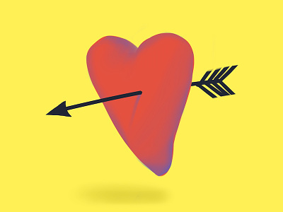 ❤️ arrow heart ipad pencil procreate