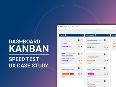 Dashboard Kanban UX Case Study