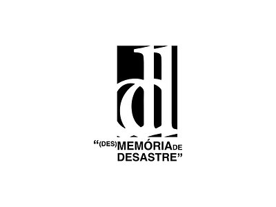 "(DES) Memória de Desastre" 2020 trend agency branding branding creative agency design graphic design logo madeira island oneline portugal service design