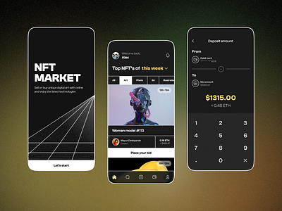 NFT Marketplace app