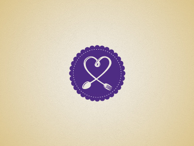 Love Cooking design logo