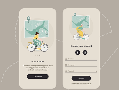 Daily UI 001 - Sign up app app sign up daily ui design ui