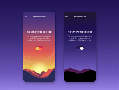 RE series #3: iOS 11 Airplane Mode by Justeen Lee on Dribbble