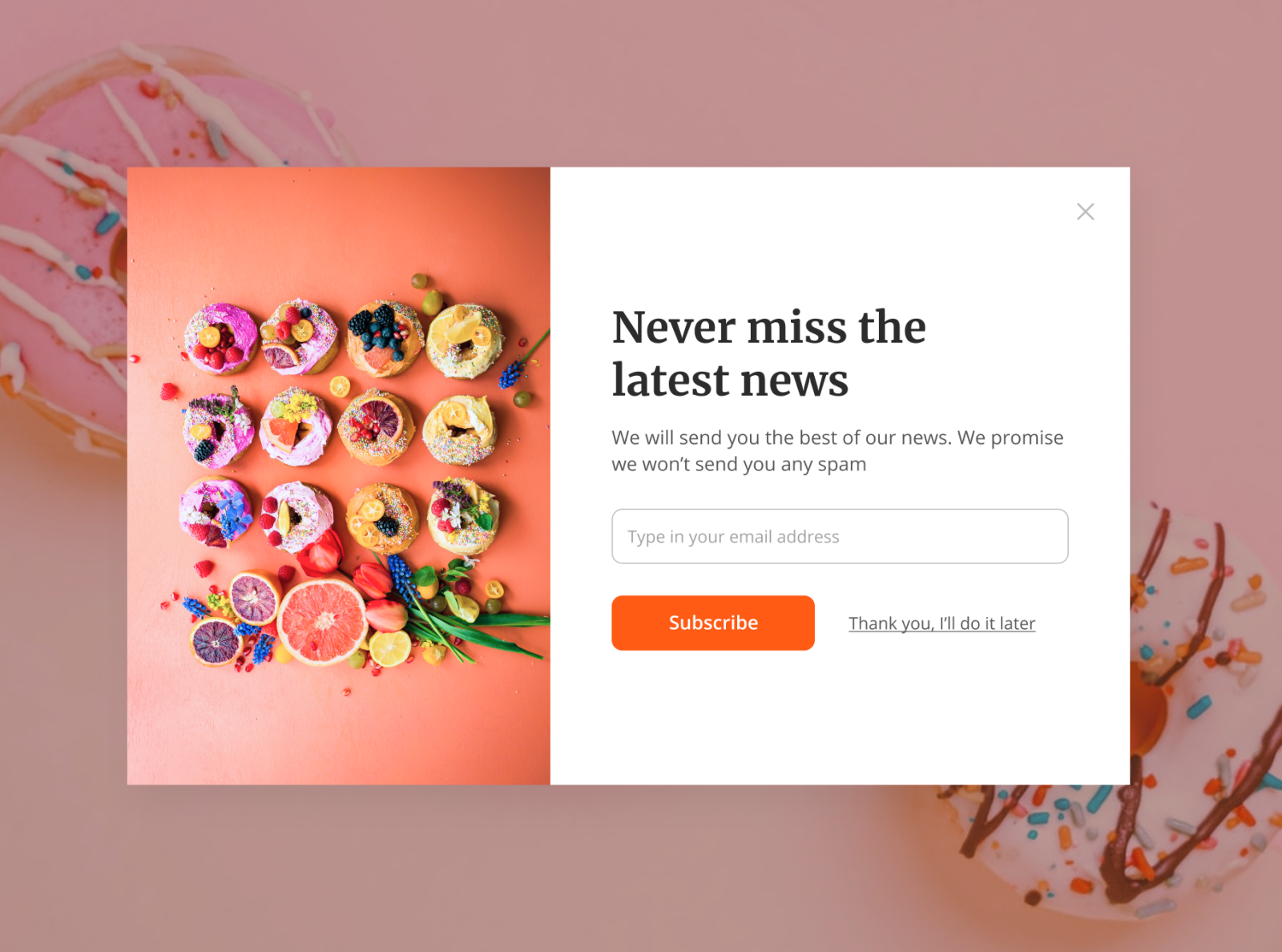 Daily UI 016 - Pop-Up/Overlay by Natalia Valuieva on Dribbble