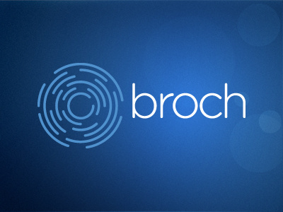 Broch Logo branding logo