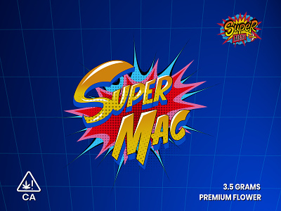Super mac logo design
