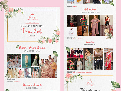 Wedding dress code design behance design dribbble graphicdesign ui uidesign ux