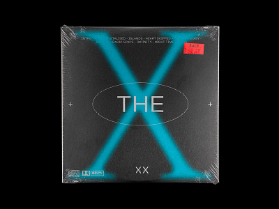 Concept Album Cover - The XX album art album artwork concept design mockup modern type typedesign typography
