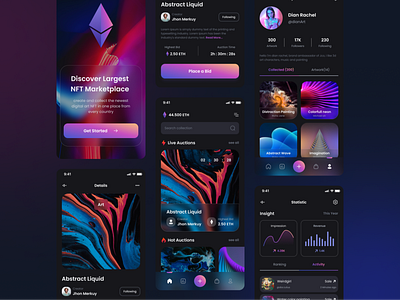 NFT Marketplace Mobile App