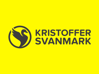 Personal logo kristoffer logo logotype personal logo svanmark