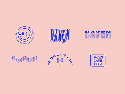 Haven Cafe + Spa brand assets