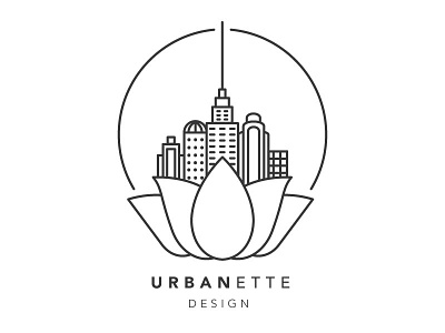 Urbanette branding city cityscape logo logo design personal branding urban