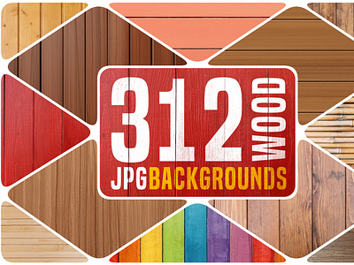 312 Wood Texture Backgrounds Pack