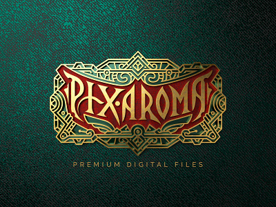 Pixaroma Logo Design
