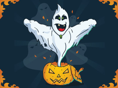 Free Halloween Vector Ghost dark free free halloween illustration free vector ghost freebie ghost halloween holiday illustration pumpkin scary vector