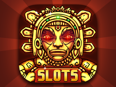 Icon Mayan Slots Game game gold icon icon design mayan slots statue