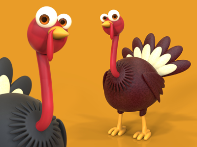 Free 3d Turkey