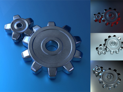Free 3d Gear Images 3d cog design free gear industrial machine renders steel wheel