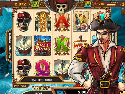 Pirates Slot Machine Game