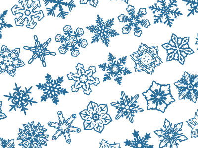 Decorative Snowflakes Vector Shapes Set 1 christmas frozen graphic icon illustration set shape snowflake symbol vector winter xmas